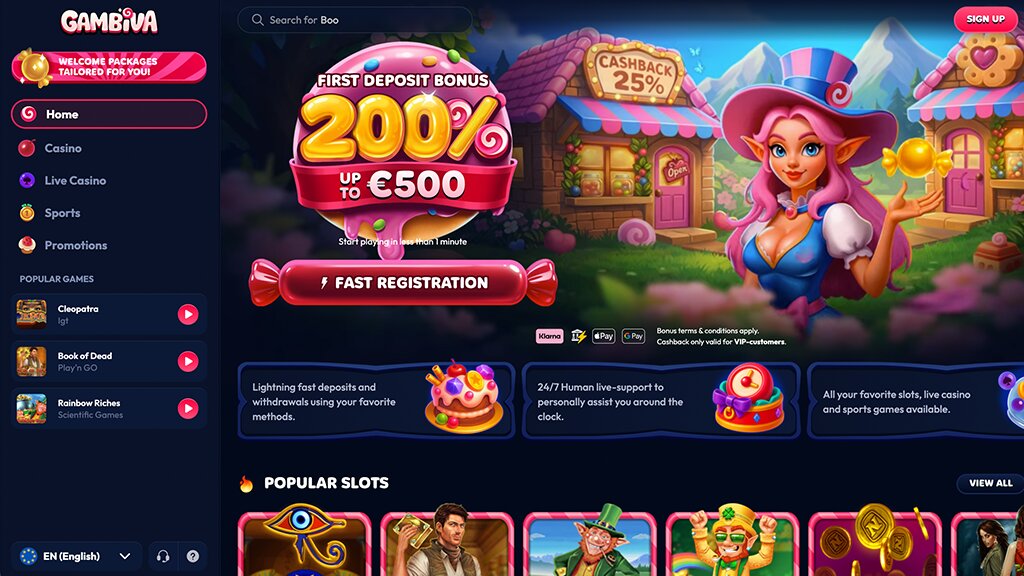 homepage van beste online goksite nederland gambiva